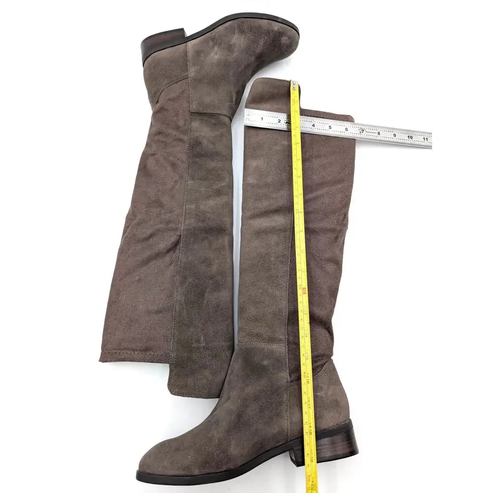 Lucky Brand Calypso Over the Knee Boots Women's Cappuccino Size US6M EU36.5